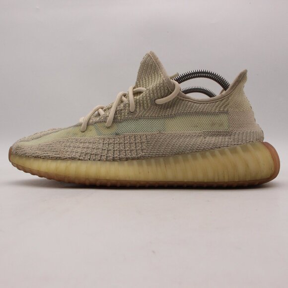 Adidas Yeezy Boost 350 V2 Citrin Non-Reflective Men's Size 9.5 Casual Sneakers - Picture 4 of 9